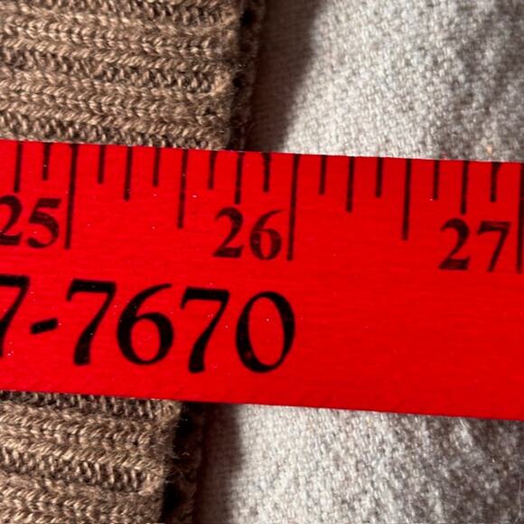 Johnston & Murphy Men's Golf/Ski 1/4 Zip Cable Knit Sweater SZ M - Picture 8 of 8